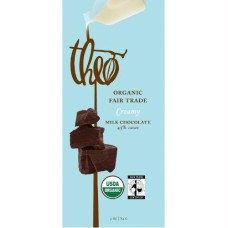 Theo Chocolate Milk Chocolate 45% Cacao Bar (12x3oz)
