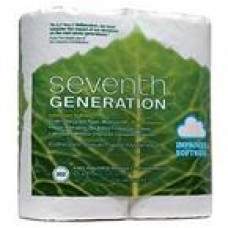 Seventh Generation Bath Tissue, 100% Recycled 300shts (4x12 Ct)